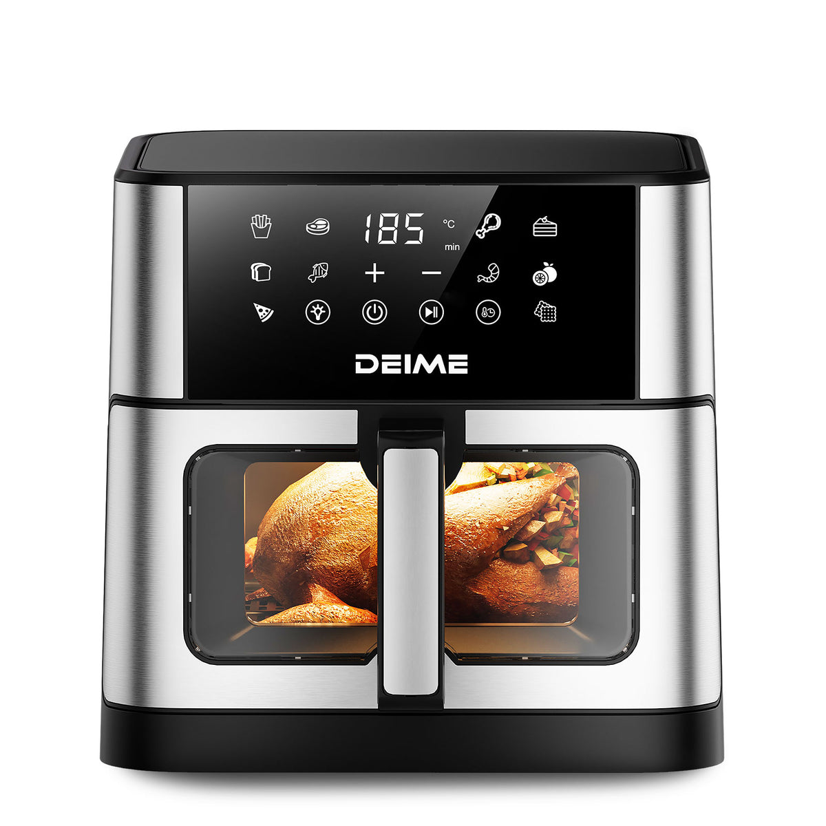 DEIME Air Fryer 10.2 QT Oilless 1700W Large Capacity Oven Air Fryers H ...